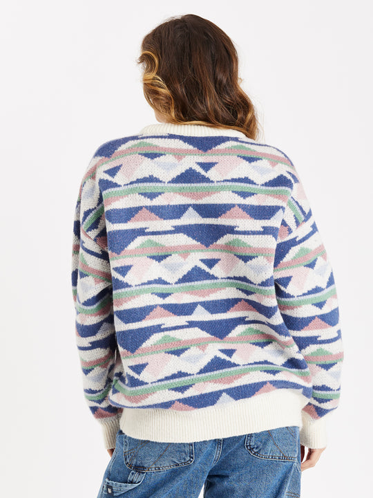 Berg Retro Pattern Knitted Jumper