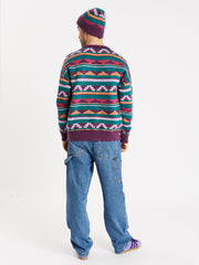 Tula Retro Pattern Knitted Jumper