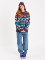 Tula Retro Pattern Knitted Jumper