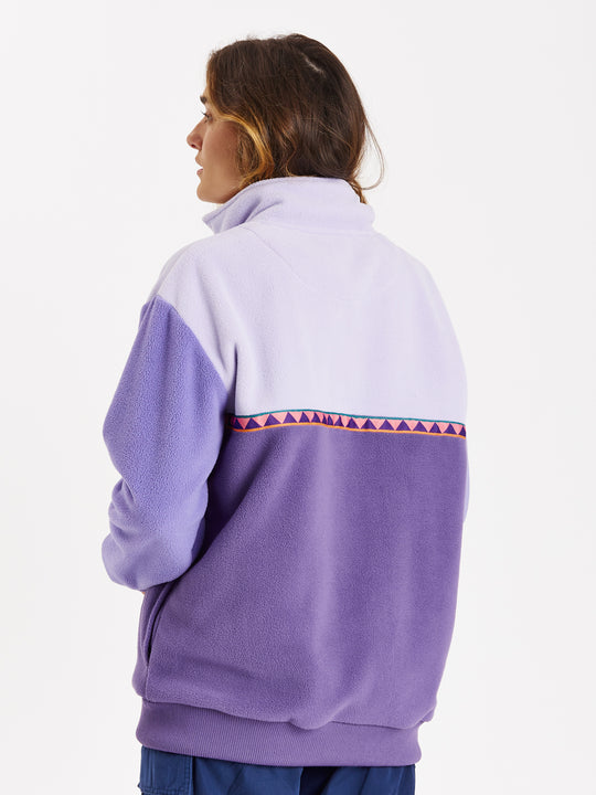 Zaria 1/4 rits fleece