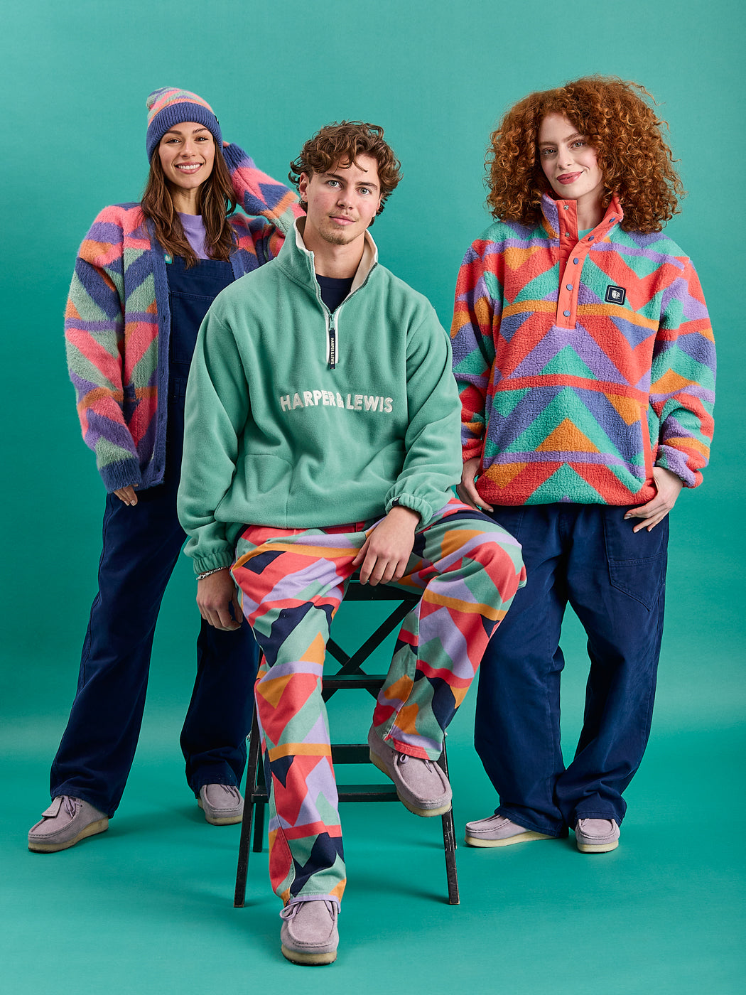 Ocean 1/4 Zip Fleece Sage