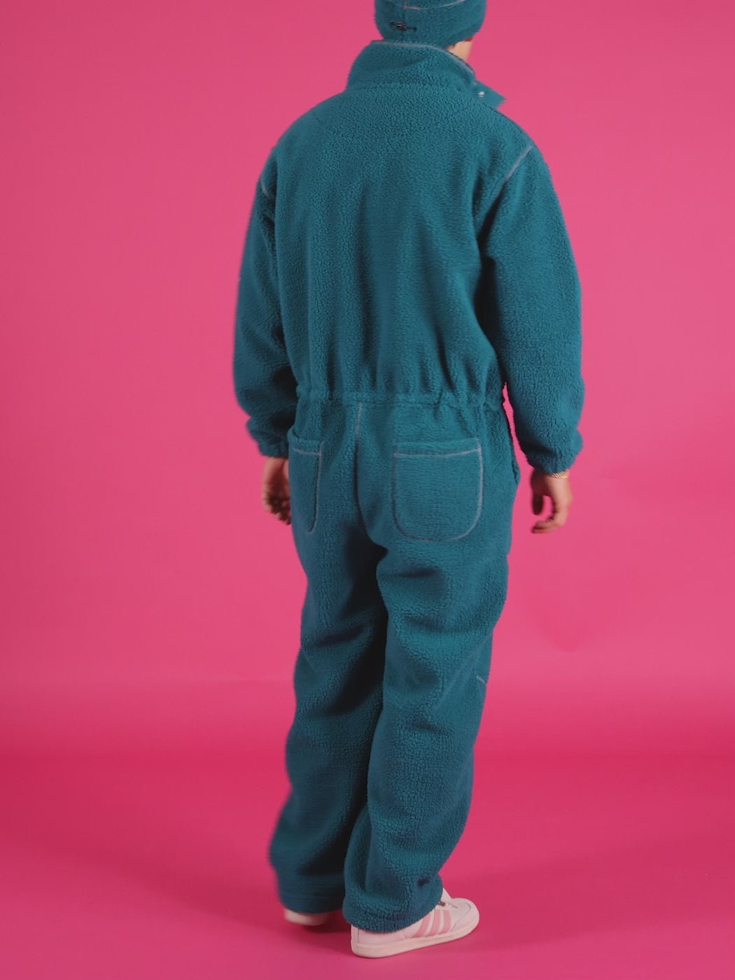 Reese Sherpa Fleece Boilersuit