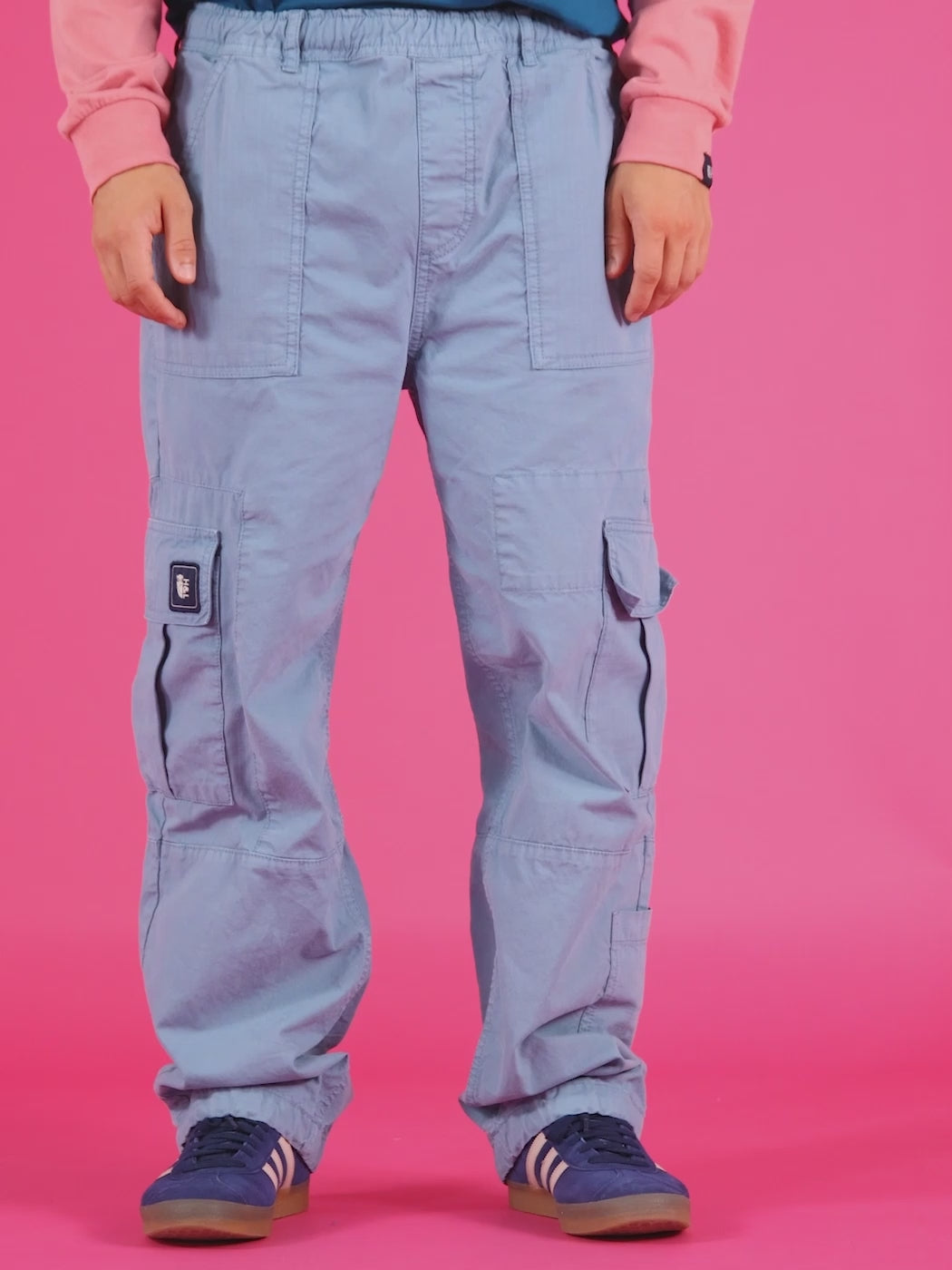 Cargo Pants Steel Blue