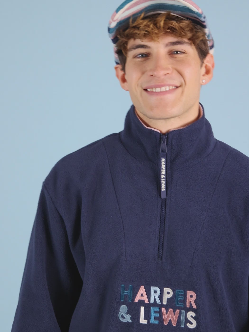 Kelsey 1/4 Zip Fleece Navy